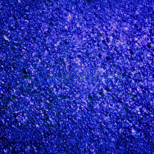 Glass pebble royal blue  (kg)