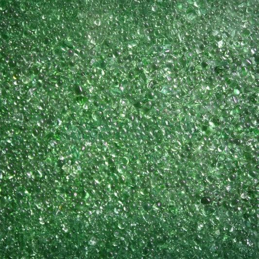 Glass pebble green  (kg)