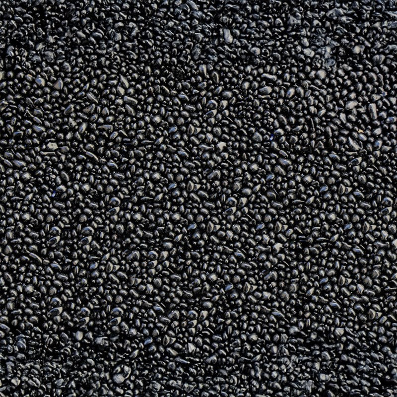 Glass pebble black shiny (kg)