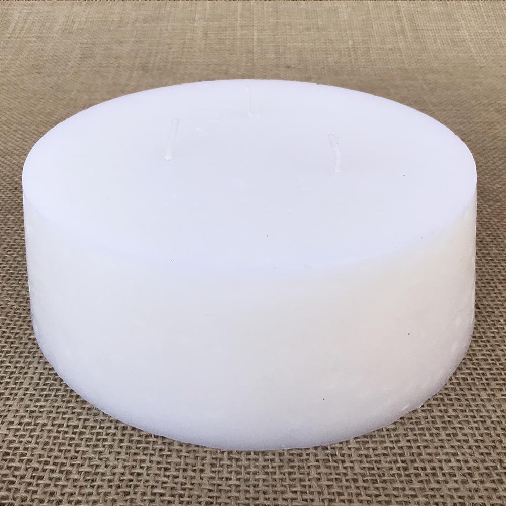 Glass coral and shell pack white, with mirror safety top suitable for candle