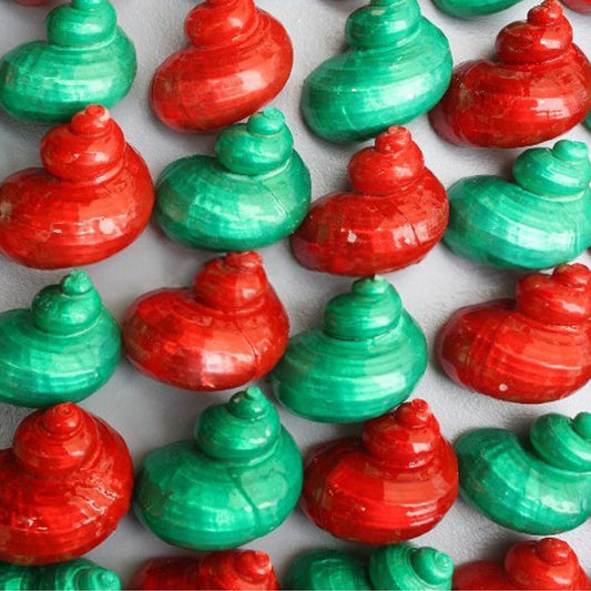 Pearl turbo brilliant red and green