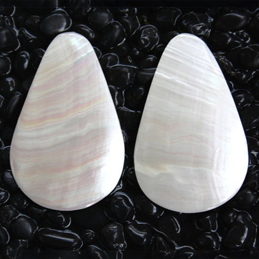 Nautilus pearl ovoid large pair