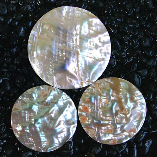 Abalone pearled round
