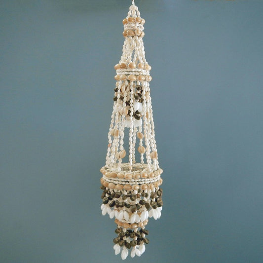 Planter sloped sides white nassa bubble black communis