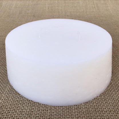 Glass coral and shell pack white, with mirror safety top suitable for candle