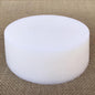 Glass coral and shell pack white, with mirror safety top suitable for candle