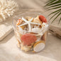 Coral cylinder - Cream, orange, peach and tan