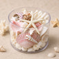 Coral cylinder - Pink and white