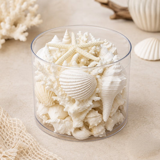 Coral cylinder - White