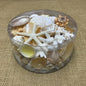 Coral cylinder - Cream and white