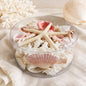 Coral cylinder - Pink and white