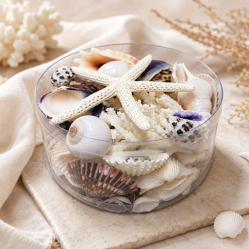Coral cylinder - Purple and white