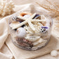 Coral cylinder - Purple and white