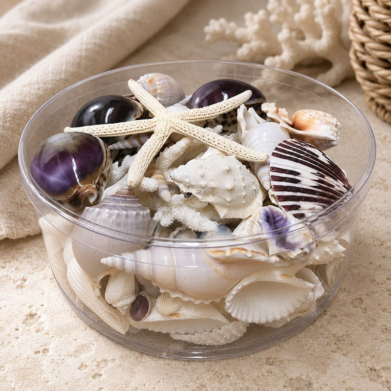 Coral cylinder - Purple and white