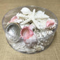 Coral cylinder - Pink and white