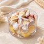 Shell cylinder - Cream, orange, peach and tan
