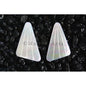 Nautilus pearl triangle with stripe pair