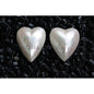 Carmelite flat heart pearled