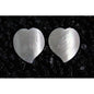 Nautilus pearl heart shape pair