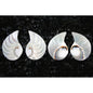Nautilus pearl halfmoon tigereye large piece