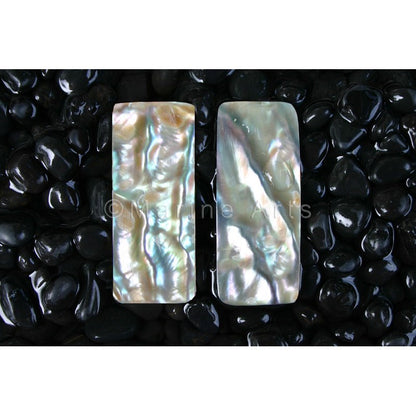 Abalone pearled rectangle
