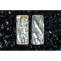 Abalone pearled rectangle