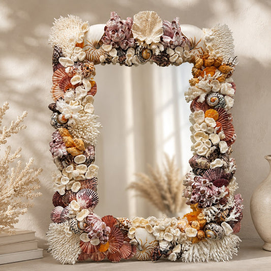 Mirror coral shell - scallop, barnacle and oyster