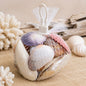 Net shell pack with natural shells